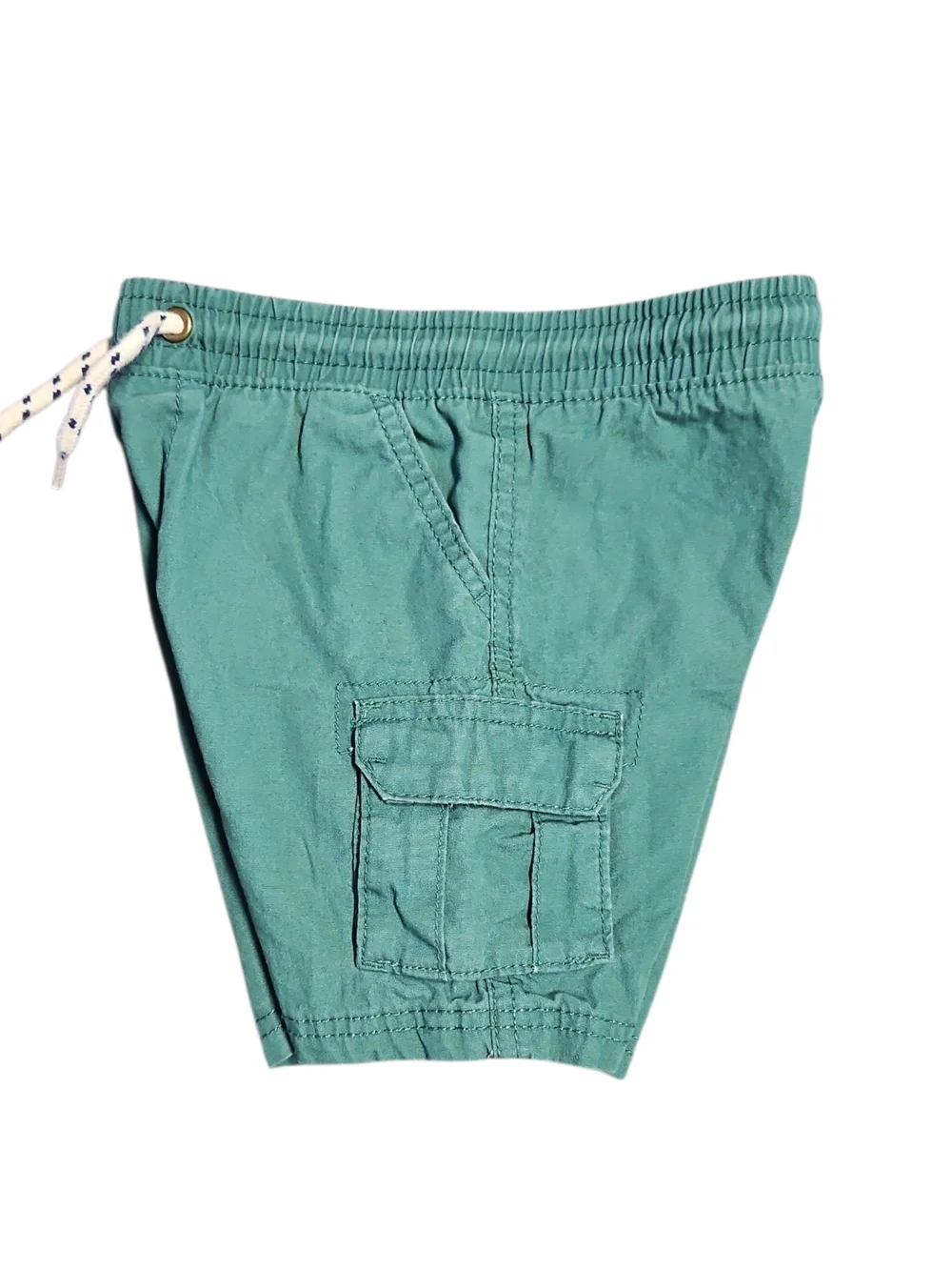 Carter's Boys Green Cargo Shorts with Drawstring Size 3t